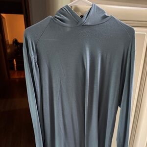 Free Fly Shade Hoodie Large Stormy Sea